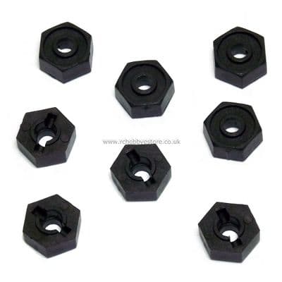 HSP 02100 Hex Wheel Drive 12mm 8pcs. 1/10 scale