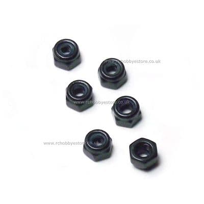 HSP 02102 M3 Nyloc Locknut 6pcs