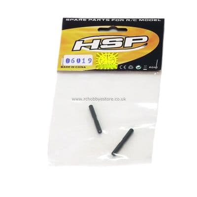 HSP 06019 Rear Lower Arm Pin B 3mm x 24mm 2 pcs. Atomic Tyranno Himoto etc.