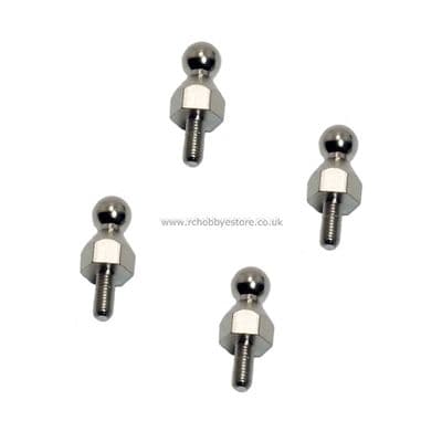 HSP 08021 Shock Ball Studs Male 4 pcs