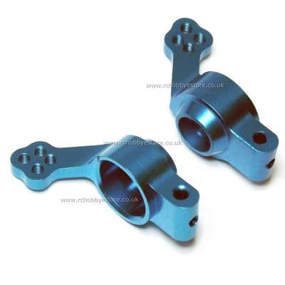HSP 102012 Blue (02130B) Aluminium Rear Hub Carrier 1/10 Scale (L/R)