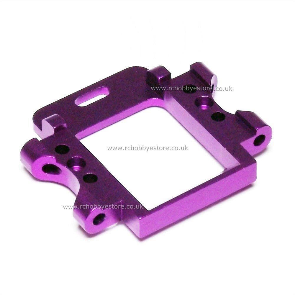 GPM Connitore In Alluminio Per Scatola Cambio Posteriore – Kyosho Mini Inferno – Colore Argento (MIF031-S) - 2
