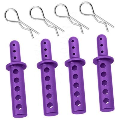 HSP 108837,188837 Aluminium Body Post x 4 (08047, 08047B)