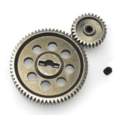 HSP 11184 & 11189 Gear Set in steel (64T & 29T) 1/10 Scale RC Car Buggy