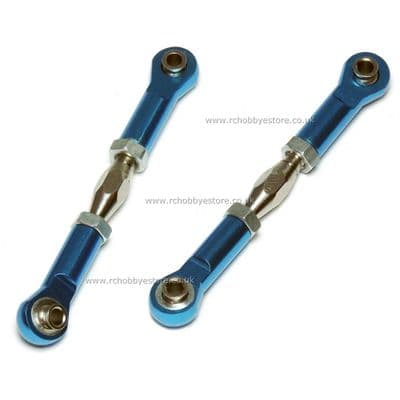 HSP 166017 Aluminium Steering Link 2P Blue (06048 B) 1/10th 4WD R/C Upgrade Parts UK