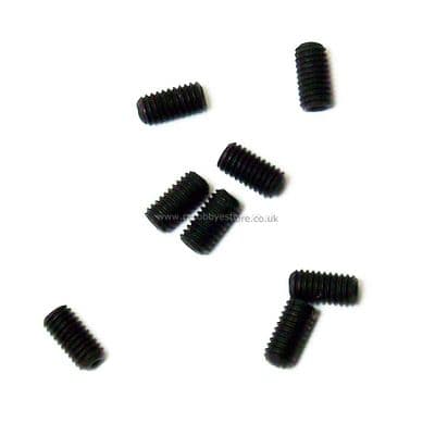 HSP 18248 Set Screw M3x6mm Hex Grub 8pcs.