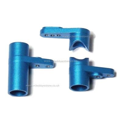 HSP 286657 286057 Servo Saver 1/16th Scale Aluminium Upgrade Part (86057 Blue)