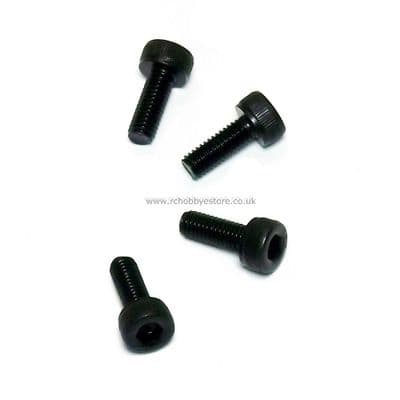 HSP 60073 M3x8mm Column Head Screw 4pcs.