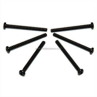 HSP 62056 4*40mm Pozi Pan Self Tap Screws 6pcs.