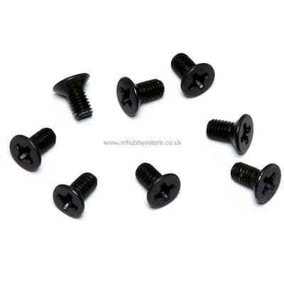 HSP 81220-2 M3x6mm Countersunk Machine Screw 8pcs.