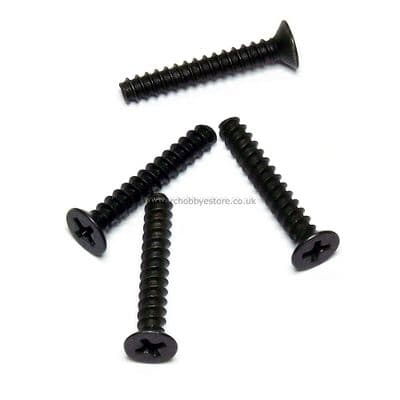 HSP 81220-9 4*25mm Countersunk Self Tap Screw 4pcs.