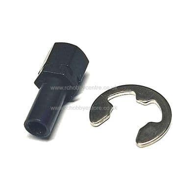 HSP 86036 Engine Pilot Shaft & E Clip 1/16 Scale Wind Hobby etc.