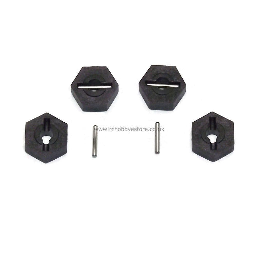 HSP 86065 Wheel Hex Drive Nuts & Pins 4 pcs 1/16 Scale Himoto etc