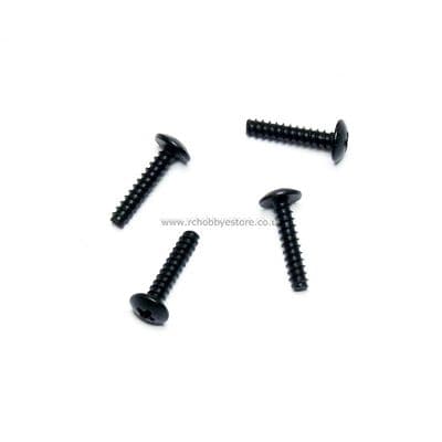 HSP 86072 2.6*12mm Cap Head Self Tap Screw 4 pcs.