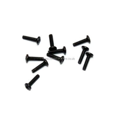 HSP 86075 2.6*8 Round Head Self Tap Screw 10pcs.