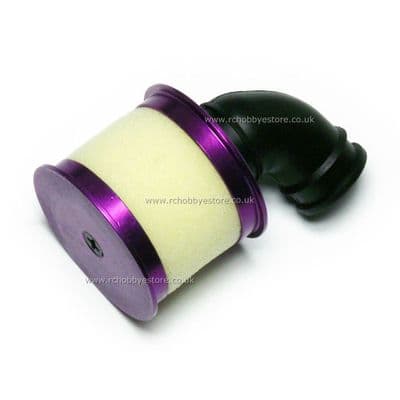 HSP Alloy Air Filter for 1/10th Nitro RC Models (Purple) 04104