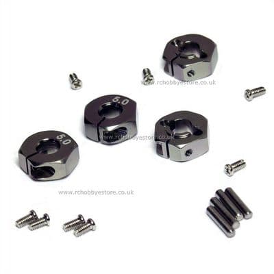 HSP Pro RC Split Alloy Wheel Hex Drive Nuts 12mm for 1/10 pro cars etc.