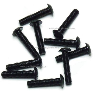 M3x14mm Cap Head Machine Screw 10pcs. RCH
