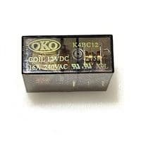 OKO K4BC12 Relay SPCO 12V 16A