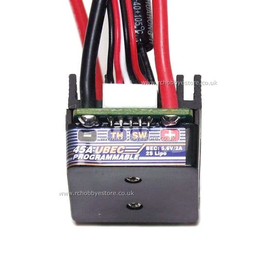 Turnigy X-CAR 45A ESC for Crawler or Car using a brushed motor