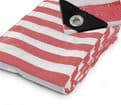 7m x 11m - 170gsm Striped Tarpaulin
