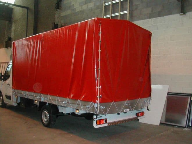 900GSM REINFORCED PVC TARPAULINS - 2M WIDE