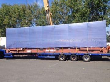 900GSM REINFORCED PVC TARPAULINS - 3M WIDE