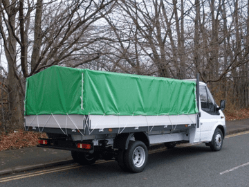 900GSM REINFORCED PVC TARPAULINS - 4M WIDE