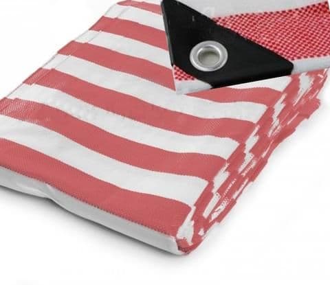 9m x 14m - 170gsm Striped Tarpaulin