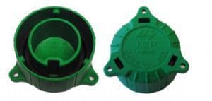 Alignment cap for 13 pin plug