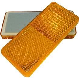 Amber reflectors self adhesive (2) Jokon