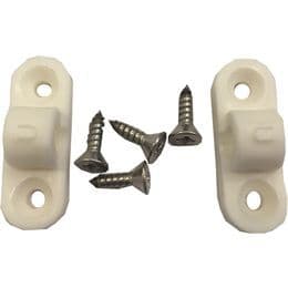 Awning mounting brackets