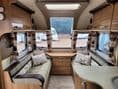 BAILEY UNICORN III VIGO 2015 SINGLE AXLE 4 BERTH - FIXED ISLAND BED, MOTOR MOVER, SOLAR PANEL