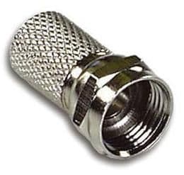 F connector to coax socket