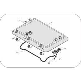 Heki 2 gas support strut
