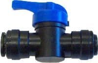 Push fit shut off valve 12 mm
