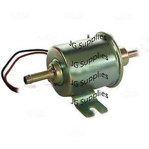 12v Fuel Pump Fits  Volvo Perkins Thwaites Mitsubishi Kubota
