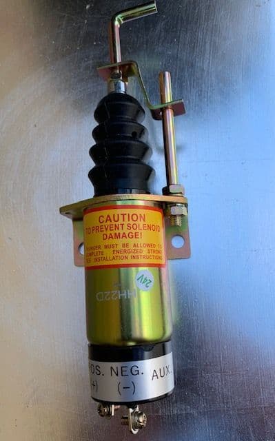 Solenoid Fits Lister Petter 366-07198 36607198 SA-3405T-24 24 Volt