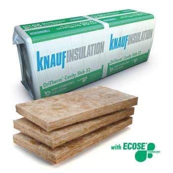 100mm Dritherm 32 Knauf Earthwool High Cavity Batts Insulation (3.28m2) (30)