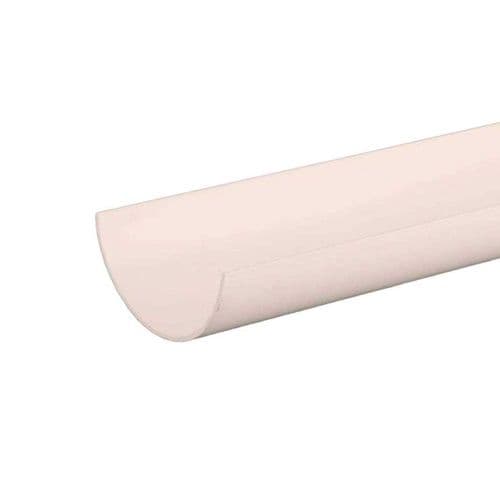 112mm Half Round White