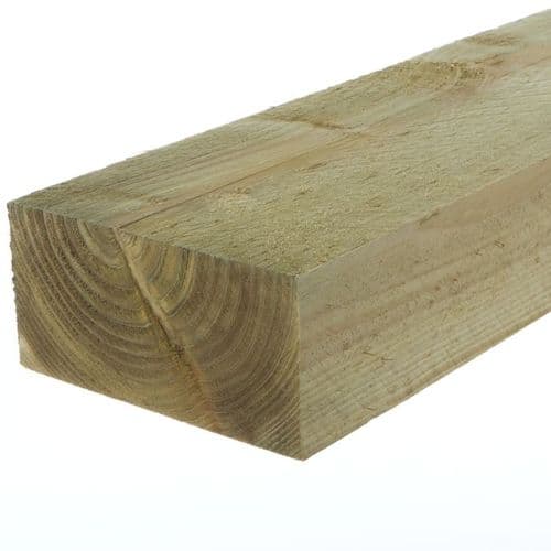 195mm X 95mm (8"x4") Green pressure Treated Sleeper 2400mm