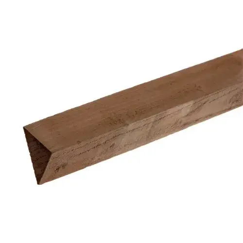 3" Brown Treated Arris Rail 75 x75mm