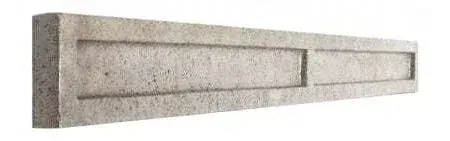 6" Recessed Concrete Gravel Board 1830x150x45mm