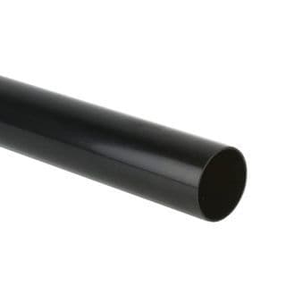 68mm Black Round Downpipe