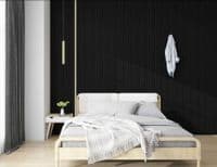 Acoustic Wall Panel - Jet Black Oak 2400mm x 600mm x 21mm