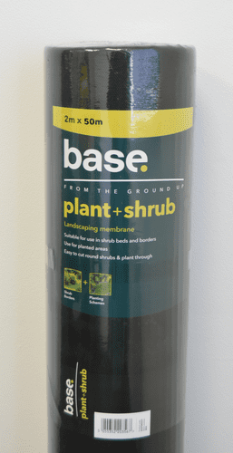 BASE Plant & Shrub Weed Control Membrane - 2m x 50m (Folded)