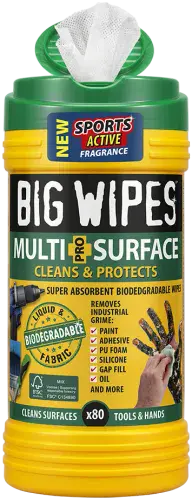 Big Wipes Multi-Surface Super Absorbent Bio Wipes (Green) 