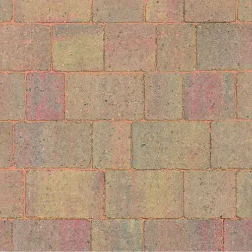 Brett Alpha Trio 50mm Autumn Gold Blockpaving Mixed Pack (10.82M2 Per Pack)