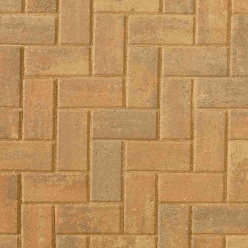 Brett Beta Trio 60mm Autumn Gold Blockpaving Mixed Pack (8.94M2 Per Pack)