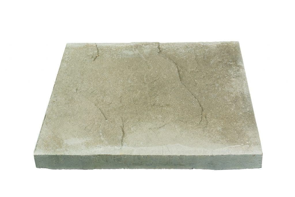 Brett Broadway Economy Riven Natural Concrete Paving Slabs 450 x 450 x 32mm